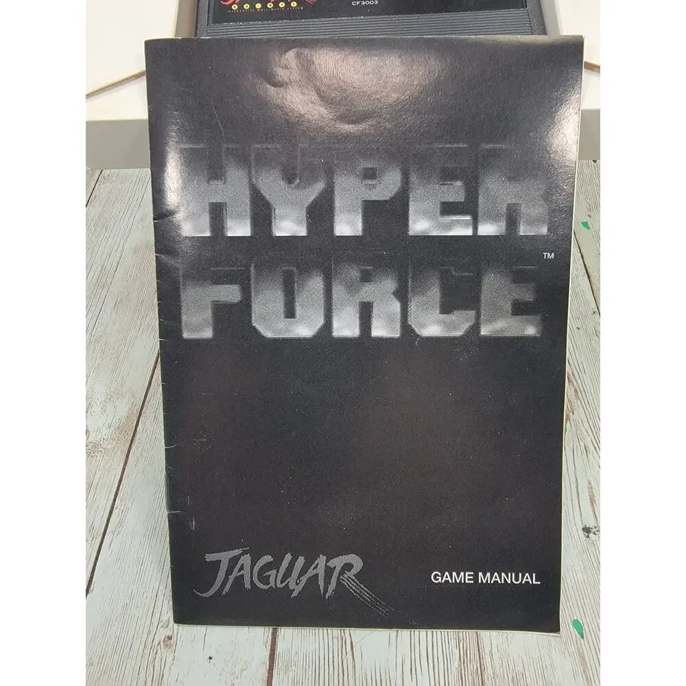 Hyper Force Atari Jaguar Complete In Box With Manual